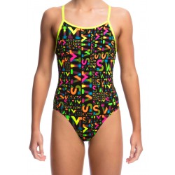 Funkita Night Swim Diamond Back Badpak