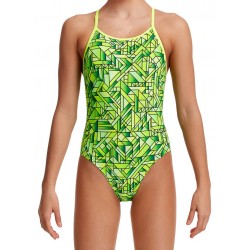 Funkita Girl's Diamond Back Goldy Blocks