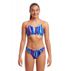 Funkita Raw Hide Girls Sport Bikini