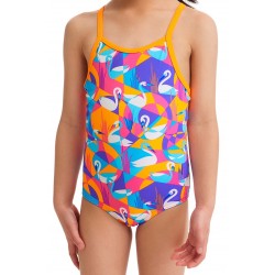 Funkita Swim Swan Toddler Girls