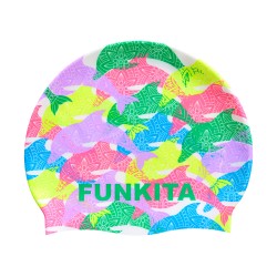 Funky Pastel Porpie Swimcap Badmuts