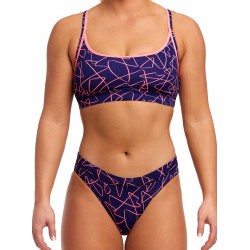 Funkita Serial Texter Ladies Sport Bikini