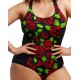 Fumkita Form Brace Me Back Black Rose