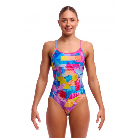 Funkita On Pixel Paradise Diamond Back Badpak Ladies
